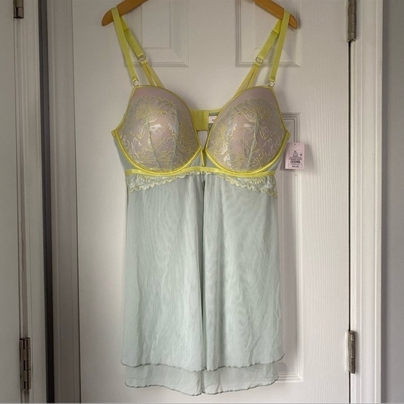 Auden push-up babydoll top. size s - Picture 3 of 9